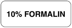 United Ad Label Drug Label Identi-Hide™ Anesthesia Label 10% Formalin White 3/4 X 2 Inch - M-974898-4242 - Each