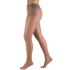 TruForm Compression Pantyhose Truform® Waist High Tall Taupe Closed Toe