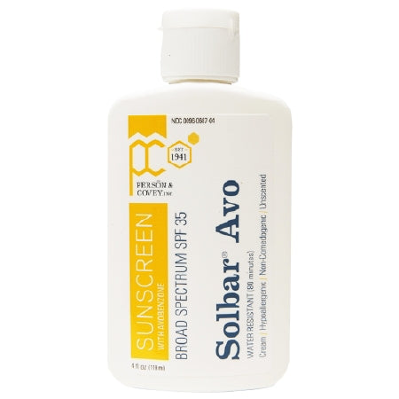 Person & Covey Sunscreen Solbar® Avo SPF 35 Bottle Lotion 4 oz.