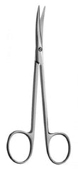 V. Mueller Dissecting Scissors V. Mueller® Jones 5-1/2 Inch Length Surgical Grade Stainless Steel NonSterile Finger Ring Handle Curved Blunt Tip / Blunt Tip - M-975670-3809 - Each