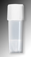 Globe Scientific Storage and Transport Tube Conical Bottom, Skirted Plain 12.3 X 40.7 mm 1.2 mL Without Color Coding Without Closure Polypropylene Tube