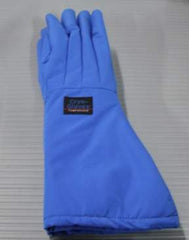Fisher Scientific Cryogenic Glove Thermo Scientific™ Elbow-Length Medium Waterproof Material Blue 18 Inch Gauntlet Cuff NonSterile - M-975977-1638 - Each