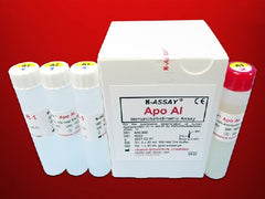 Kamiya Biomedical Company Reagent Kit K-ASSAY® Cardiac / Specific Protein Test Apolipoprotein A1 (Apo A1) For Chemistry Analyzers 200 Tests 3 X 20 mL