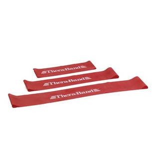 Performance Health Exercise Resistance Band Loop Thera-Band® Red 3 X 12 Inch Medium Resistance