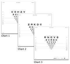 Good-Lite Eye Chart Good-Lite® 6-1/2 Foot Measurement Acuity Test