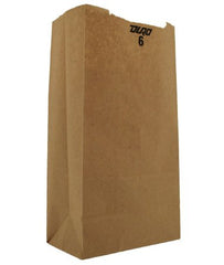 RJ Schinner Co Grocery Bag Duro® Brown Kraft Recycled Paper 6 lbs. - M-976292-3315 - Case of 500