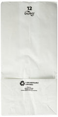 RJ Schinner Co Grocery Bag Duro® White Virgin Paper 12 lbs. - M-976351-4591 - Case of 500
