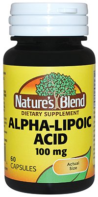 National Vitamin Company Dietary Supplement Nature's Blend Ascorbic Acid / Calcium 100 mg Strength Capsule 60 per Bottle
