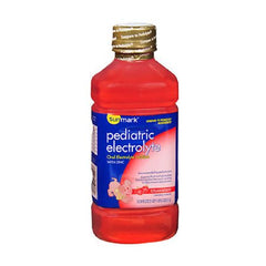 Pediatric Oral Electrolyte Solution sunmark® Strawberry Flavor 33.8 oz. Bottle Ready to Use