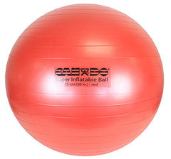 Fabrication Enterprises Inflatable Exercise Ball CanDo® Sup-R Red