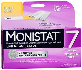 Medtech Laboratories Vaginal Antifungal Monistat® 7 2% Strength Suppository 7 per Box Applicator