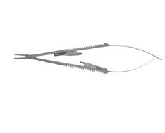 BR Surgical Needle Holder 5-1/2 Inch Length Curved, Smooth - M-978344-1400 - Each