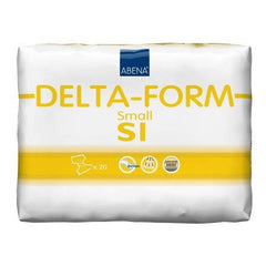 Abena North America Unisex Adult Incontinence Brief Abena® Delta-Form Small Disposable Moderate Absorbency - M-978596-3463 - Case of 80
