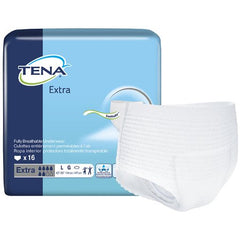 Essity HMS North America Inc Unisex Adult Absorbent Underwear TENA® Extra Pull On with Tear Away Seams Large Disposable Moderate Absorbency - M-978893-4551 - Bag of 16