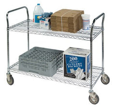 Lakeside Manufacturing Utility Cart 18 X 18 Inch Shelf: 18 X 48 Inch