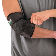 Patterson Medical Supply Elbow Support Mueller® One Size Fits Most Pull-On Left or Right Elbow 7 to 15 Inch Circumference
