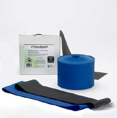 Performance Health Exercise Resistance Band Set Thera-Band® Advanced Blue / Black 5 Inch X 5 Foot Heavy Resistance to X-Heavy Resistance