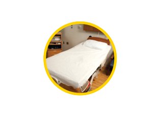 Icp Medical Gurney Sheet Rapid Refresh™ Fitted 37 X 85 Inch White SPP Fabric Disposable