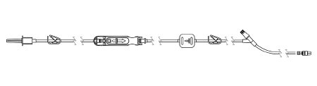 ICU Medical Pump Set Primary Sapphire™ 82.7 Inch Tubing - M-980099-4287 - Case of 30