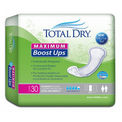 Secure Personal Care Products Incontinence Booster Pad TotalDry™ 13.8 Inch Length Heavy Absorbency Polymer Core One Size Fits Most Adult Unisex Disposable - M-980714-4582 - Case of 120