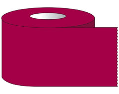Shamrock Scientific Blank Label Tape Shamrock Multipurpose Label Maroon 3/4 X 500 Inch - M-981029-3498 - Each