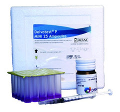 Fisher Scientific Test Kit Delvotest® P Diffusion Test Milk Antibiotic Test Milk Sample 25 Tests