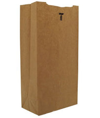 RJ Schinner Co Grocery Bag Duro® Brown Kraft Recycled Paper 8 lbs. - M-981376-3052 - Case of 500