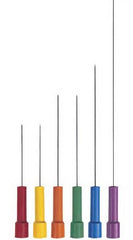 Natus Medical Monopolar Needle Electrode TECA® Elite 26 Gauge X 75 mm Needle Length Coated Stainless Steel Monopolar Needle Tip Disposable Sterile - M-981787-1543 - Box of 24