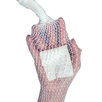 DeRoyal Elastic Net Retainer Dressing Stretch Net™ Tubular Elastic 25 Yard Size 2 White Finger / Wrist / Small Hand NonSterile