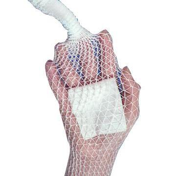 DeRoyal Elastic Net Retainer Dressing Stretch Net™ Tubular Elastic 25 Yard Size 11 White Extra Large Torso NonSterile