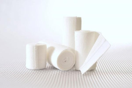 Kerma Medical Products Elastic Bandage 6 Inch X 5 Yard Standard Compression Clip Detached Closure Tan Sterile