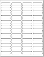United Ad Label Blank Label UAL™ Printer Label White Thermal 1-15/16 X 1/2 Inch - M-982489-3468 - Box of 100