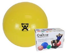 Fabrication Enterprises Inflatable Exercise Ball CanDo® Yellow