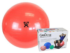 Fabrication Enterprises Inflatable Exercise Ball CanDo® Red