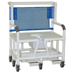 MJM International Bariatric Shower Chair MJM International PVC Frame