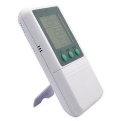 PANTek Technologies LLC Digital Thermometer with Alarm Time-Date Stamp Fahrenheit / Celsius -58° to +158°F (-50° to +70°C) External Probe Desk / Wall / Door Mount Battery Operated