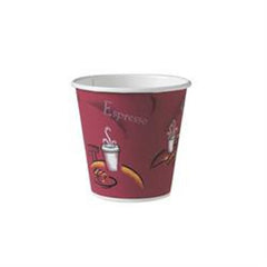 Solo Cup Drinking Cup Solo® 10 oz. Bistro™ Print Paper Disposable