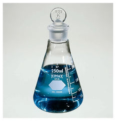 Fisher Scientific Erlenmeyer Flask Kimble® KIMAX® Narrow Mouth Borosilicate Glass 250 mL (8 oz.)