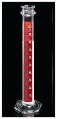 Fisher Scientific Graduated Cylinder Pyrex™ Borosilicate Glass 100 mL
