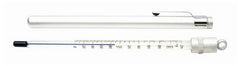 PANTek Technologies LLC Liquid-in-Glass Thermometer Fisherbrand™ Fahrenheit / Celsius 0° to 220° (-10° to +110°C) Total Immersion Does Not Require Power