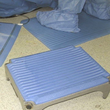 DeRoyal Anti-Fatigue Floor Mat The Surgical Mat™ 20 X 39 Inch Blue Foam - M-983634-2466 - Case of 10