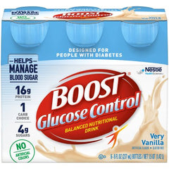 Nestle Healthcare Nutrition Oral Supplement Boost Glucose Control® Very Vanilla Flavor Ready to Use 8 oz. Bottle