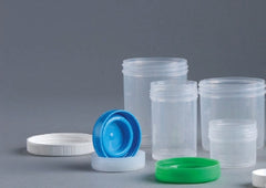 Thermo Scientific Nalge Specimen Container Samco™ Wide-Mouth Bio-Tite™ 53 mm Opening Polypropylene 120 mL (4 oz.) Screw Cap Patient Information Sterile