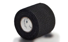 Cardinal Elastic Tape Sher-Light™ 2 Inch X 2-1/2 Yard Black NonSterile