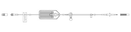Zevex Pump Set Curlin® 98 Inch Tubing - M-984446-3567 - Case of 20