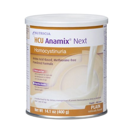 Nutricia North America Homocystinuria Oral Supplement HCU Anamix® Next Unflavored 400 Gram Can Powder