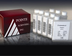 Pointe Scientific Reagent Cardiac / Lipids / General Chemistry Cholesterol For AU400 Chemistry Analyzer 900 Tests 12 X 65 mL