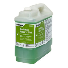 Ecolab Floor Cleaner Sanitizing Wash 'n Walk™ Liquid 2.5 gal. Jug Mild Scent - M-984985-2659 - Each