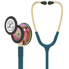 3M Classic Stethoscope 3M™ Littmann® Classic III™ Caribbean Blue 1-Tube 27 Inch Tube Double-Sided Chestpiece