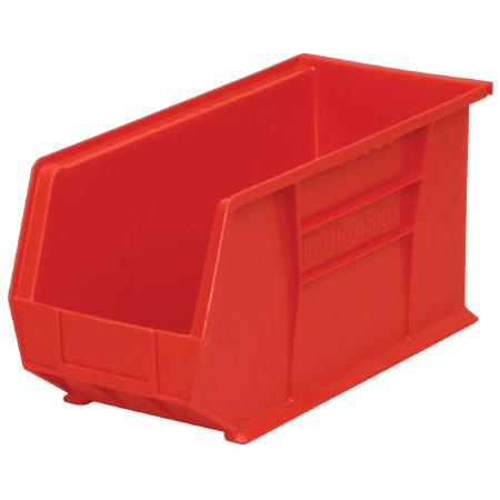 Akro-Mils Storage Bin AkroBins® Red Industrial Grade Polymers 8-1/4 X 9 X 18 Inch - M-985340-1424 - CT/6